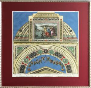 Raphael Loggia in the Vatican, 20th century - Moses in the river
